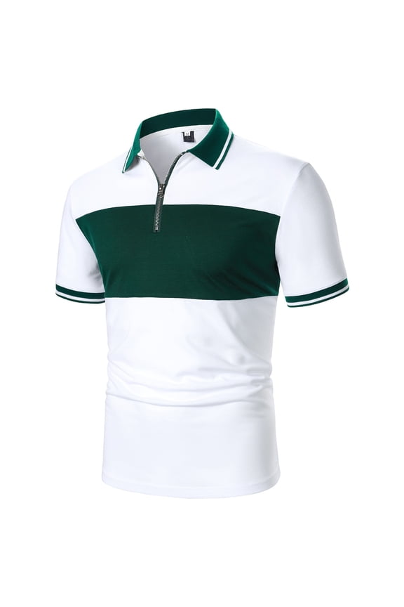 polo shirts for men Men'S Regular Fit Shirt Preppy Clothes Shirts For Men Work Shirts For Men Shirts For Men Mens Polo Shirts Green XL