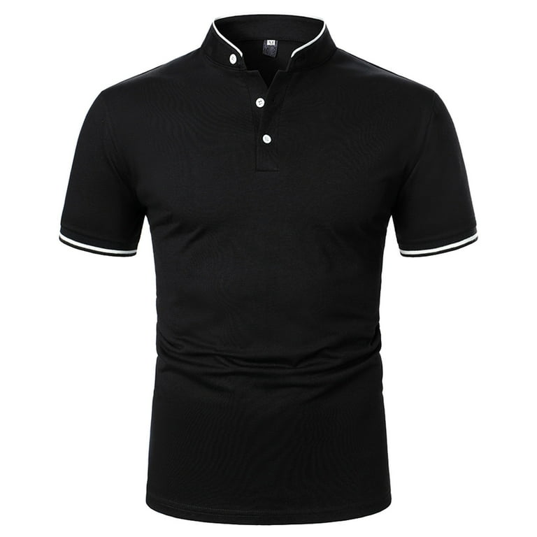 Black polo new arrivals shirts walmart