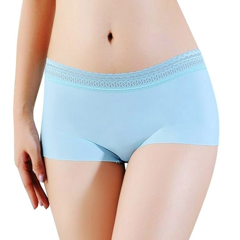 linqin Sweatproof Underwear Mid Waist Underpants Girls Soft Seamless  Underwear Light Blue Branches Underwear for Women, Light Blue Branches,  X-Small : : Clothing, Shoes & Accessories