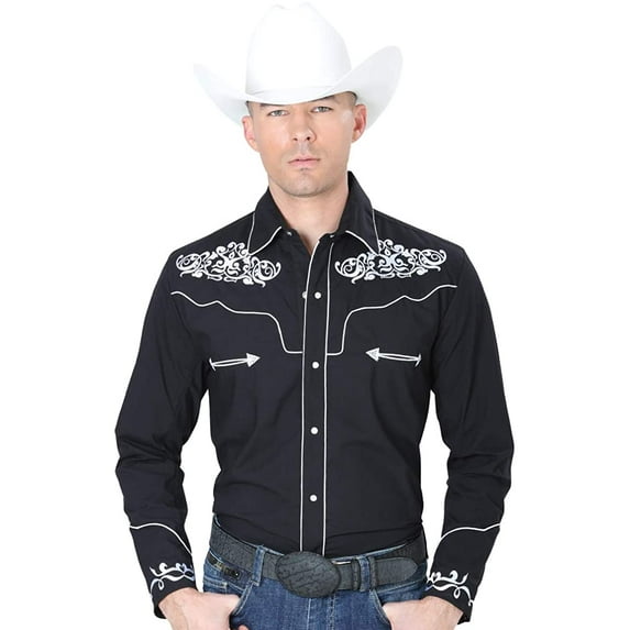 western Shirt for Men's El General Style Cowboy