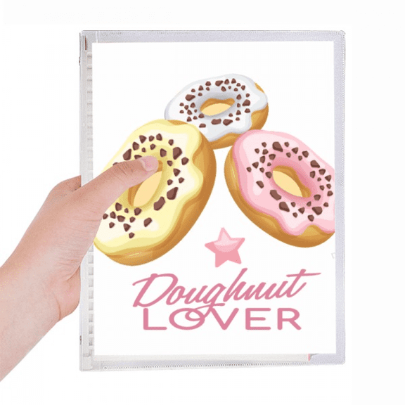 western dessert sweet food notebook loose diary refillable journal statiry