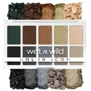 wet n wild Color Icon 10 Pan Eyeshadow Palette, Lights Off, 0.42 oz