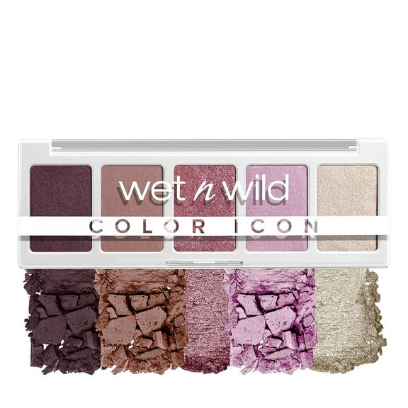 Wet n Wild Color Icon 5 Pan Eye & Face Makeup Palette, Eyeshadow Palette, Petalette