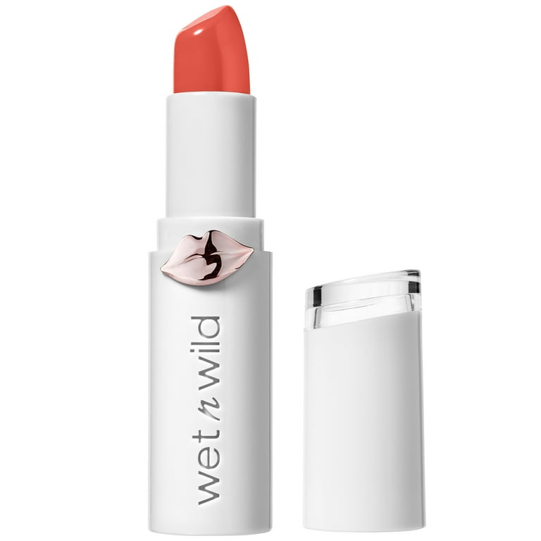 wet n wild Mega Last High-Shine Lip Color, Bellini Overflow