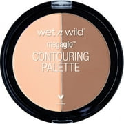 wet n wild MegaGlo Contouring Duo Palette, Highlighting, Dulce De Leche, 0.44 oz