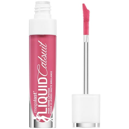 wet n wild MegaLast Liquid Catsuit High-Shine Lipstick, Taffy Tantrum