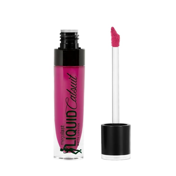 wet n wild MegaLast Liquid Catsuit Matte Lipstick, Nice To Fuchsia