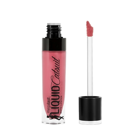 wet n wild MegaLast Liquid Catsuit Matte Lipstick, Pink Really Hard