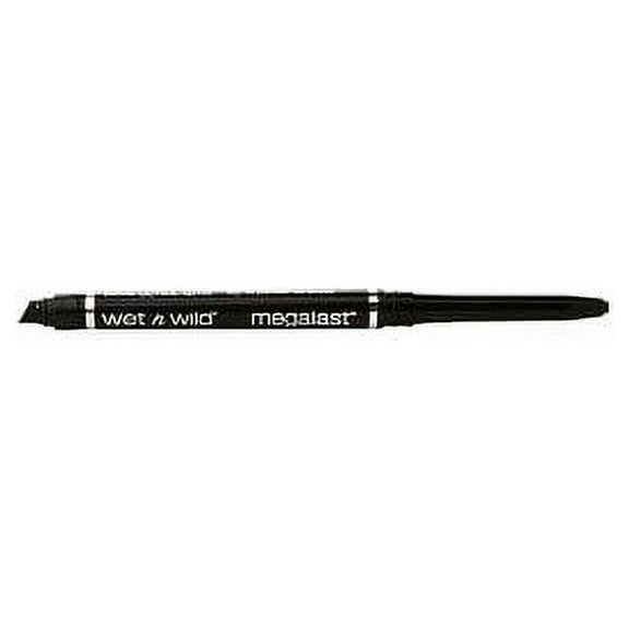 wet n wild MegaLast Retractable Eyeliner, Blackest Black
