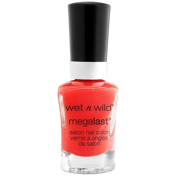 wet n wild MegaLast Salon Nail Color, Heatwave