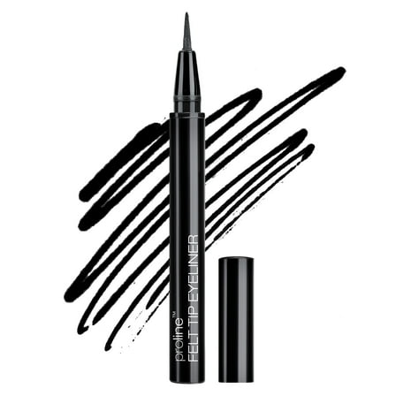 Wet N Wild ProLine, Lightweight Felt Tip Eyeliner, Matte Black