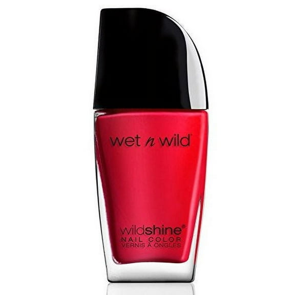 wet n wild Shine Nail Color, Red Red , 0.41 Fluid Ounce
