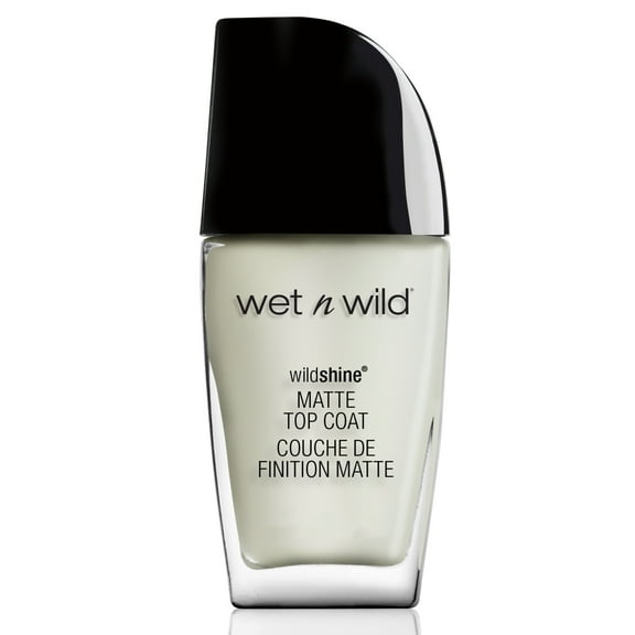wet n wild Wild Shine Nail Color, Matte Top Coat