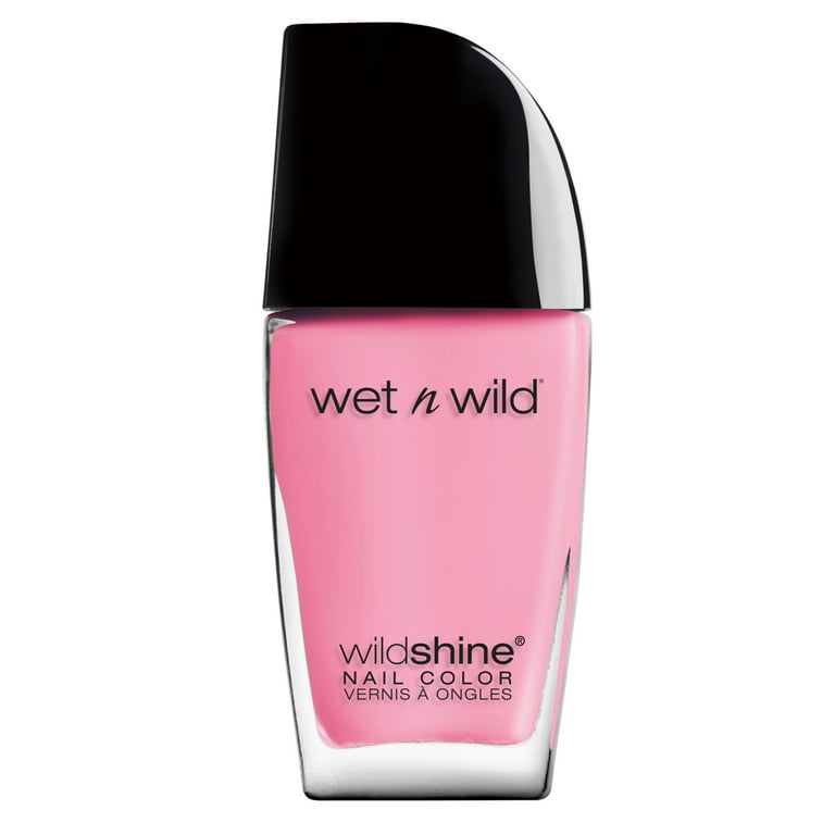 wet n wild Wild Shine Nail Color, Tickled Pink - Walmart.com