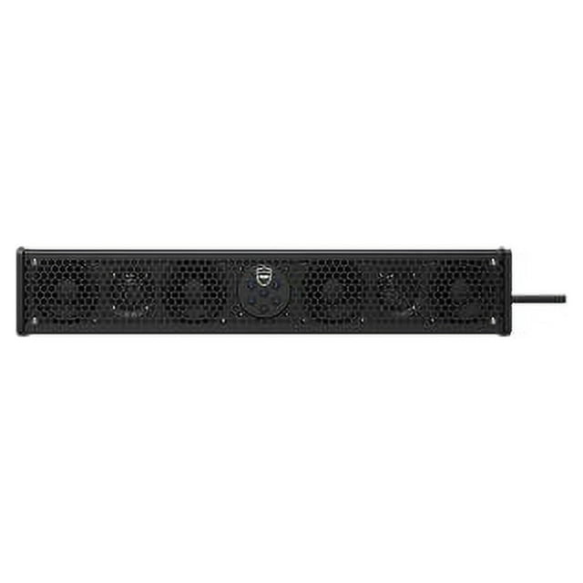 wet sounds | Stealth-6 Ultra HD Black Soundbar | 6 Speaker-200 Watt