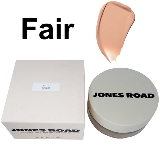 Jones Roads.s what the foundation shade fair 1.14oz new with box Makeup Organizers