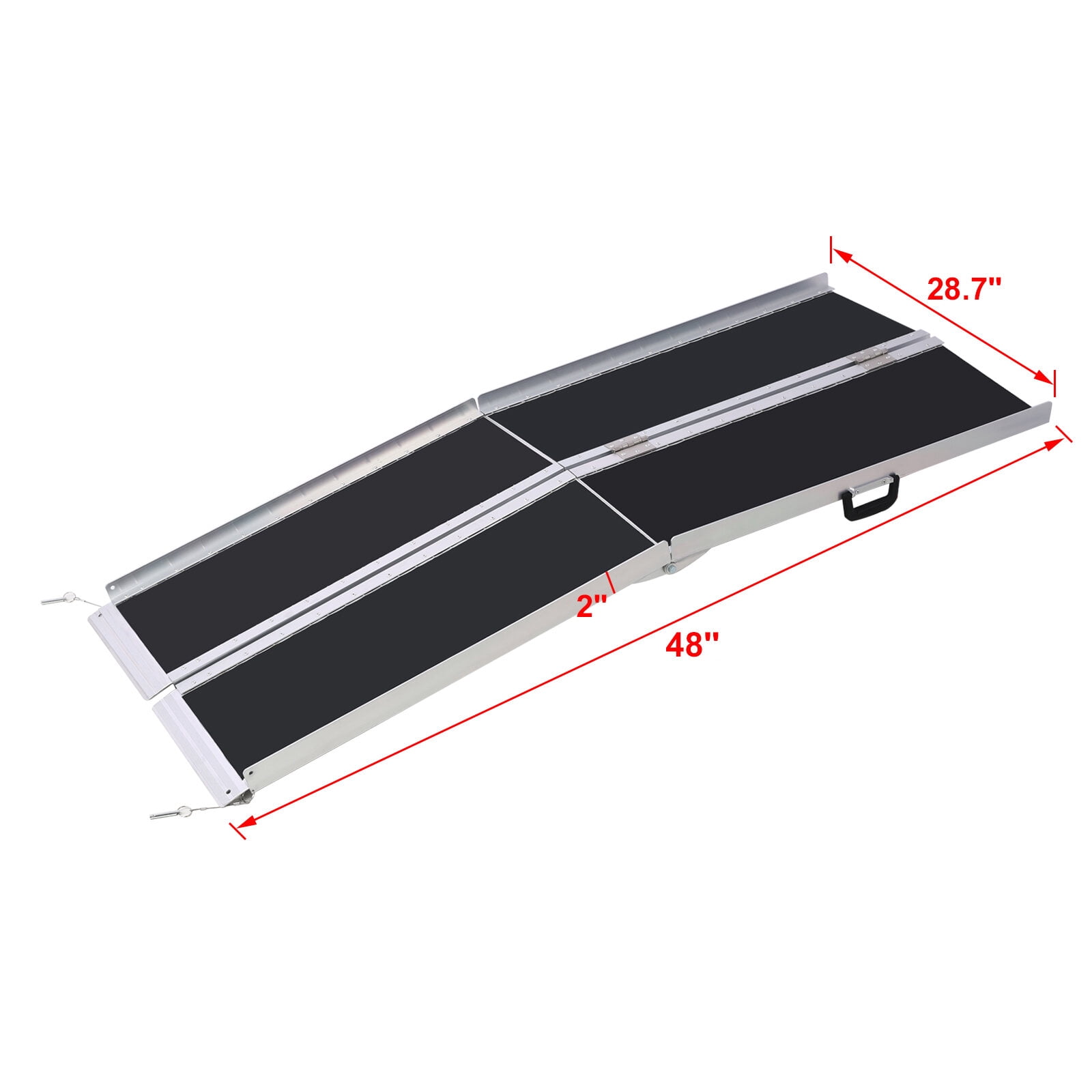 wheel chair ramp 4ft ,aluminium threhold ramp,Portable and Foldable ...