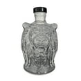 thumbnail image 1 of whiskey decanter,Whiskey Bottle Lion's Head Novelty Glass Wine Decanter 3D Engraved Animal Liquor Dispenser Unique Home Bar Gift & Decor Container for Men Whiskey Lovers Collectors, 1 of 9