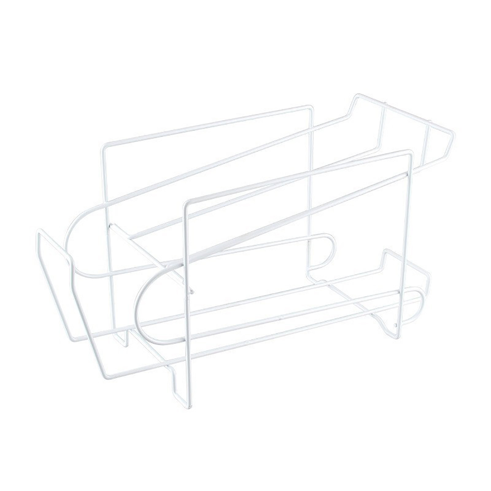 Cola Rack Fridge white Refrigerator Beverage Can Soda Beer And Cola Organizer Double ...
