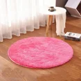 thumbnail image 1 of white color Round Rug Carpet Living Room Carpet Kids Room Rugs Soft and Fluffy Warm, custom size, diameter 60,80,100,160cm (watermelon red,diameter 40 cm), 1 of 7