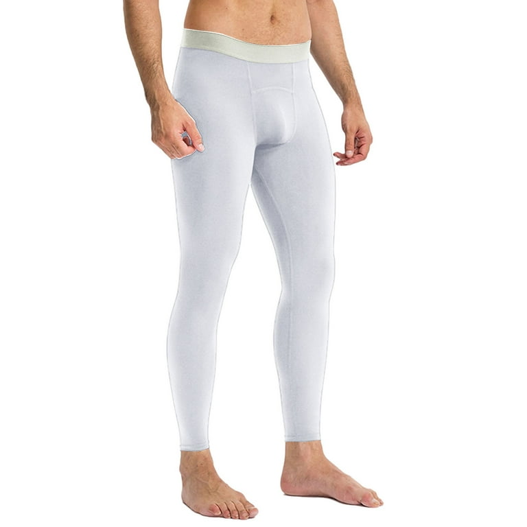 white men's sports and fitness training tights high elasticity quick drying  and perspiration leggings and trousers