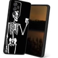 thumbnail image 1 of white-skeleton-3 Phone Case, Designed for Samsung Galaxy A52 5G Case Soft Silicon for women girls boys wife gift,Shockproof Phone Cover, 1 of 1