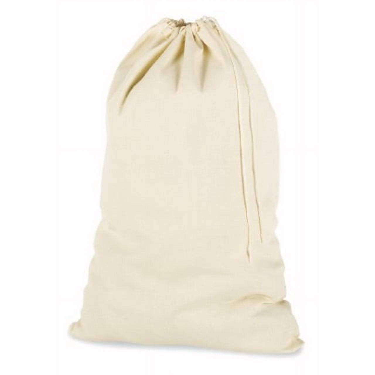 whitmor natural cotton laundry bag