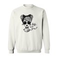 thumbnail image 1 of "who Are You?" Tattoo Girl. Sweatshirt Women -Image by Shutterstock, Female Medium, 1 of 4