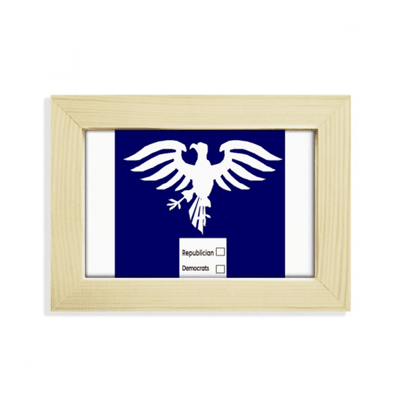 who keep ameusa eagle desktop decorate photo frame picture art painting 5x7 inch