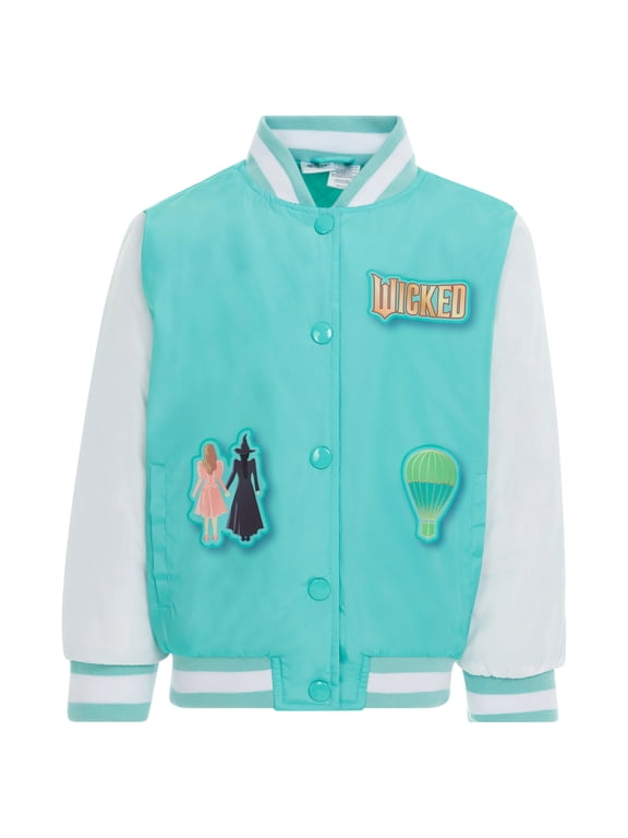 Elphaba Glinda Varsity Bomber Jacket Little Kid to Big Kid
