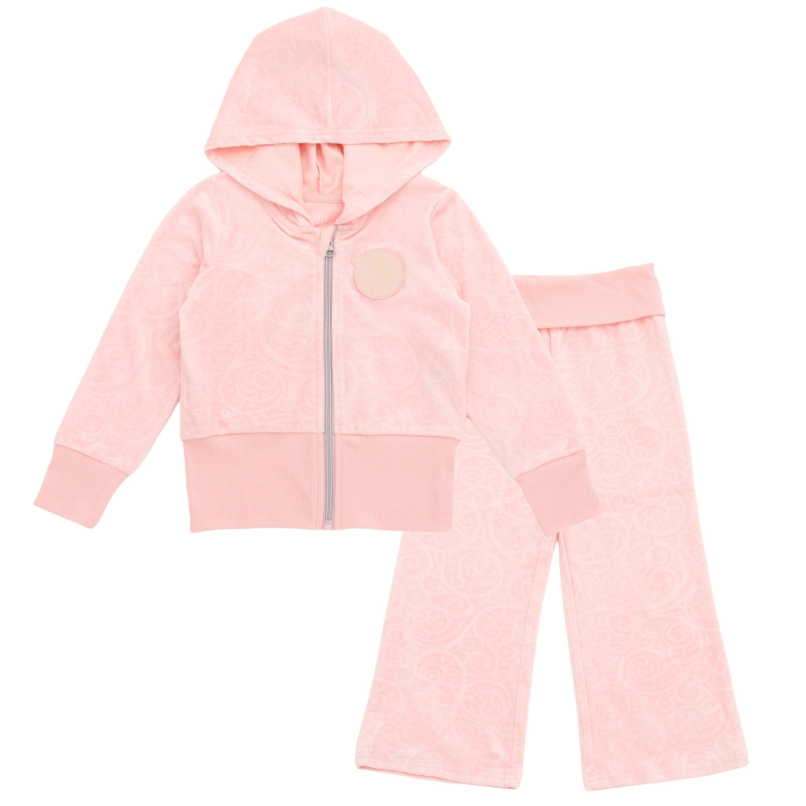 XG Velour Zip Hoodie/Flare Pants Sサイズ wicked Glinda Velour Zip Up Hoodie and Flare Pants Outfit Set