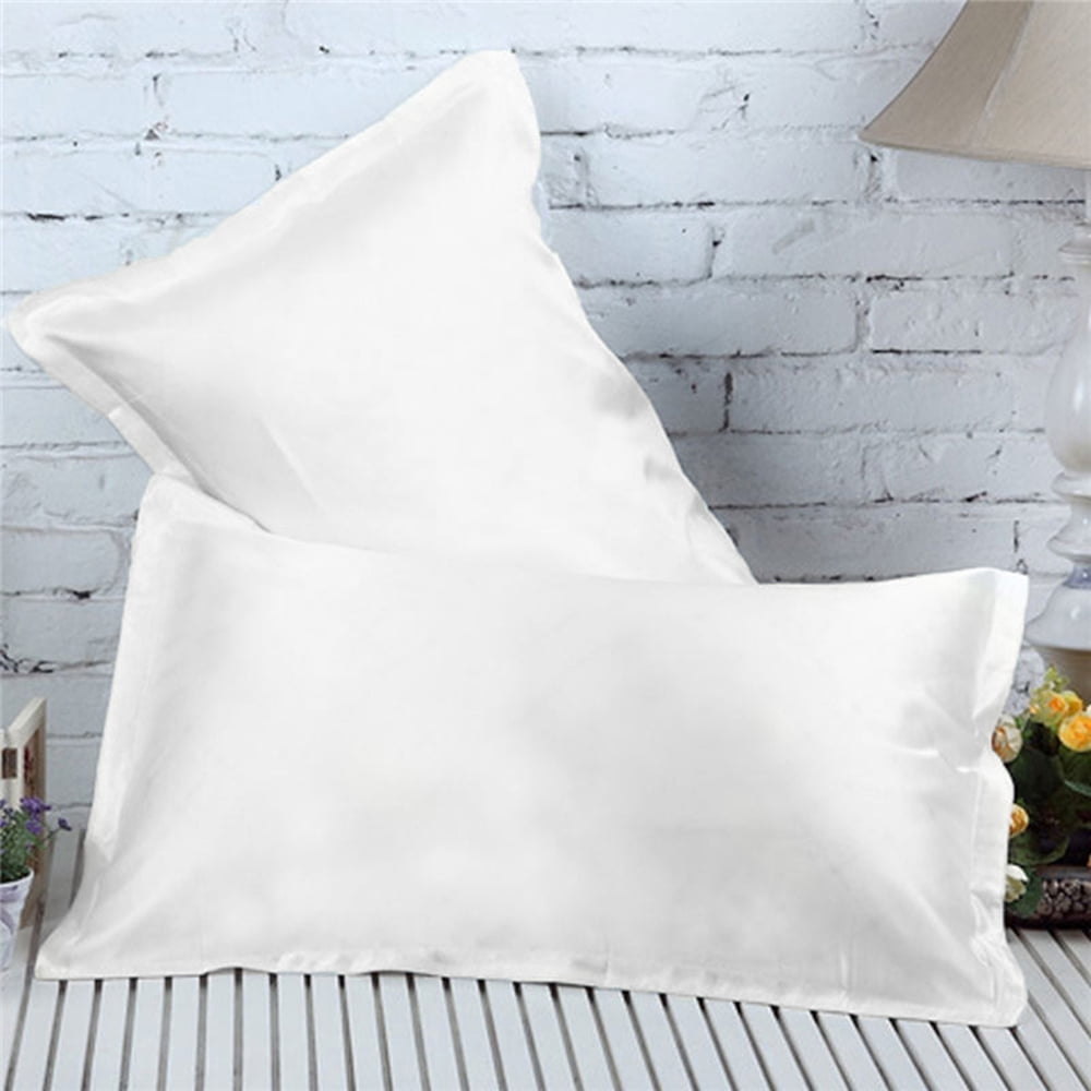 widshovx 1pc Natural Silk Pillowcase, for Hair and Skin with Hidden