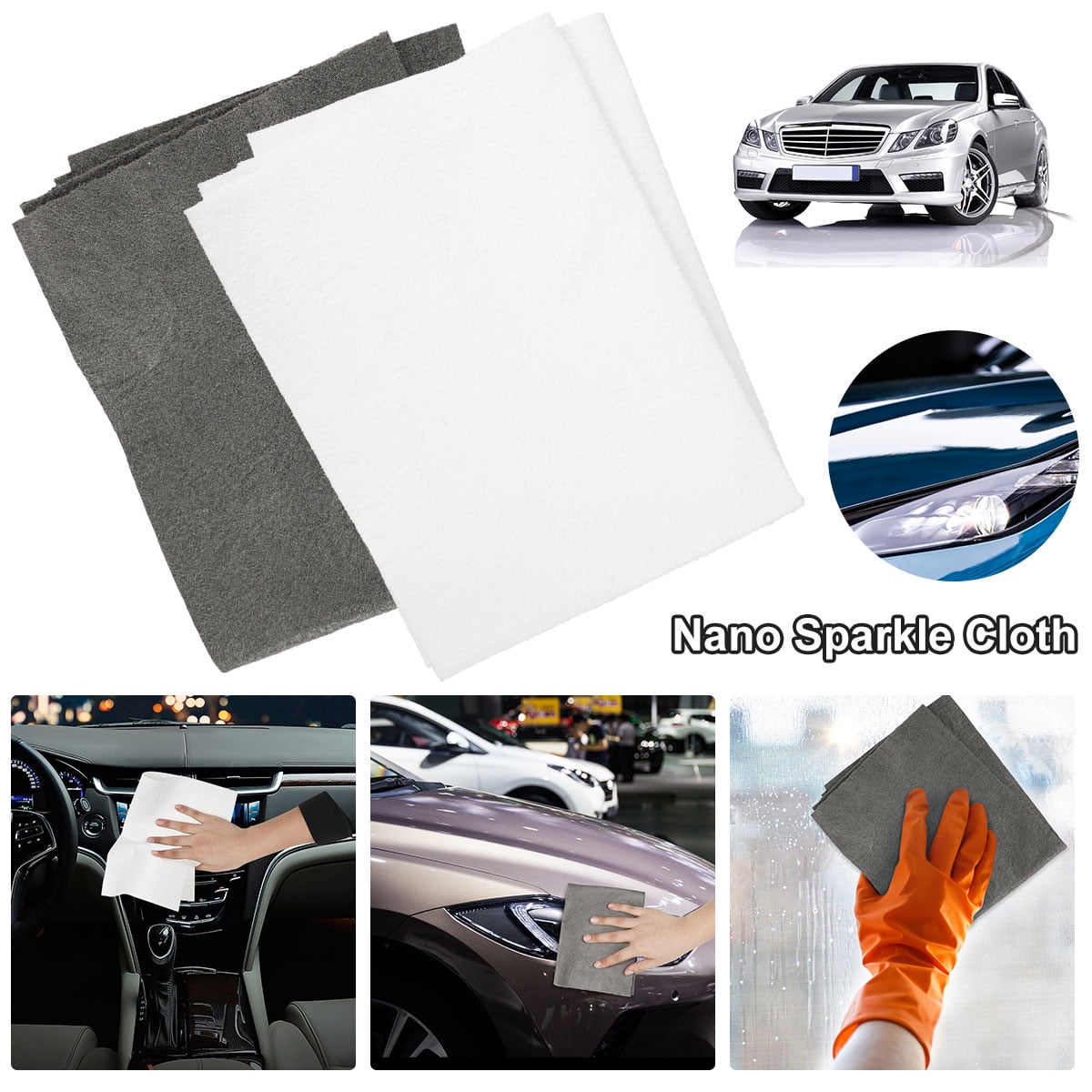 widshovx Glass Cleaning Cloth Cleaning Towel Lint Free Cleaning Rags