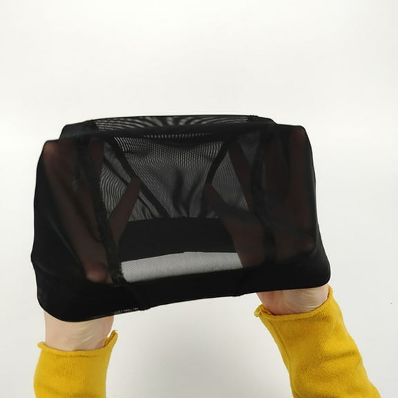 wig caps Wig Cap Ice Silk Wig Net Cap Breathable Wig Head Cover Wig Hair Net for Makeup