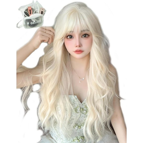 wig premium line 【 active top stylist produce 】 6 items set inner color line women's original wig semi-long small face effect（weavingLCa DY05A）