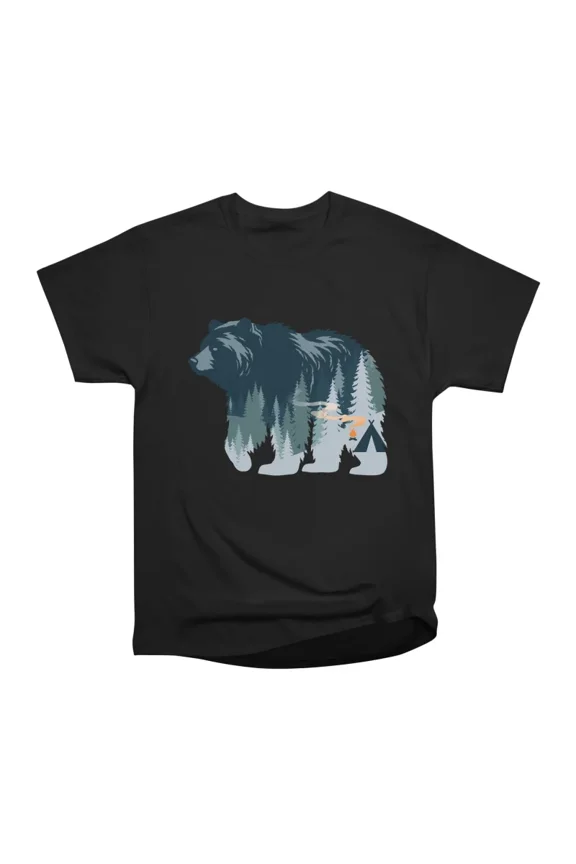 wild camping 2 T-Shirt Tee Gift For Him Merch For Her Apparel For Friend
