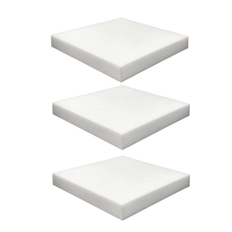 wileqep Fills Foam And Pillows Upholstery Foam Cushion High Density Chair Cushion Square Foam For Dinning Chairs Wheelchair Seat Cushion