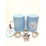 wilko 2278185 flour shaker with cookie cutters, case of 12