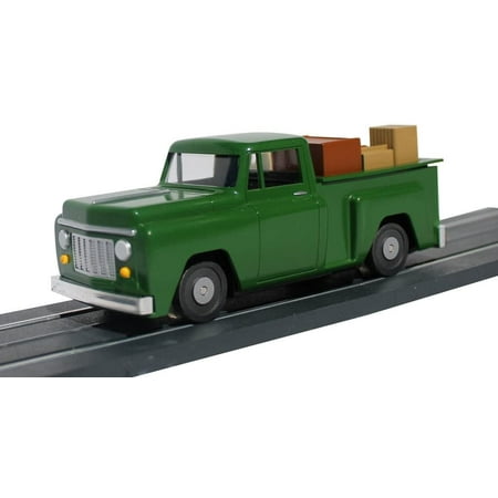 Williams by Bachmann E-Z Street Vehicle Pickup Truck O Scale, Green
