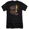 thumbnail image 1 of willy wonka and the chocolate factory music makers mens premium slim fit shirt (black, small), 1 of 2