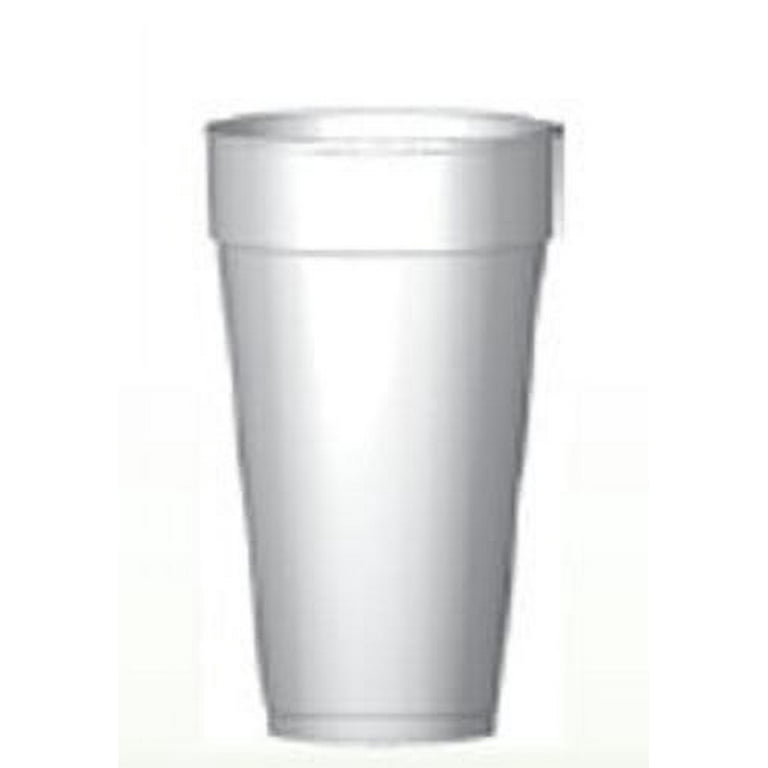 Wincup 24C18 Foam Cups, 24 oz, White (20 Sleeves of 15 Cups)
