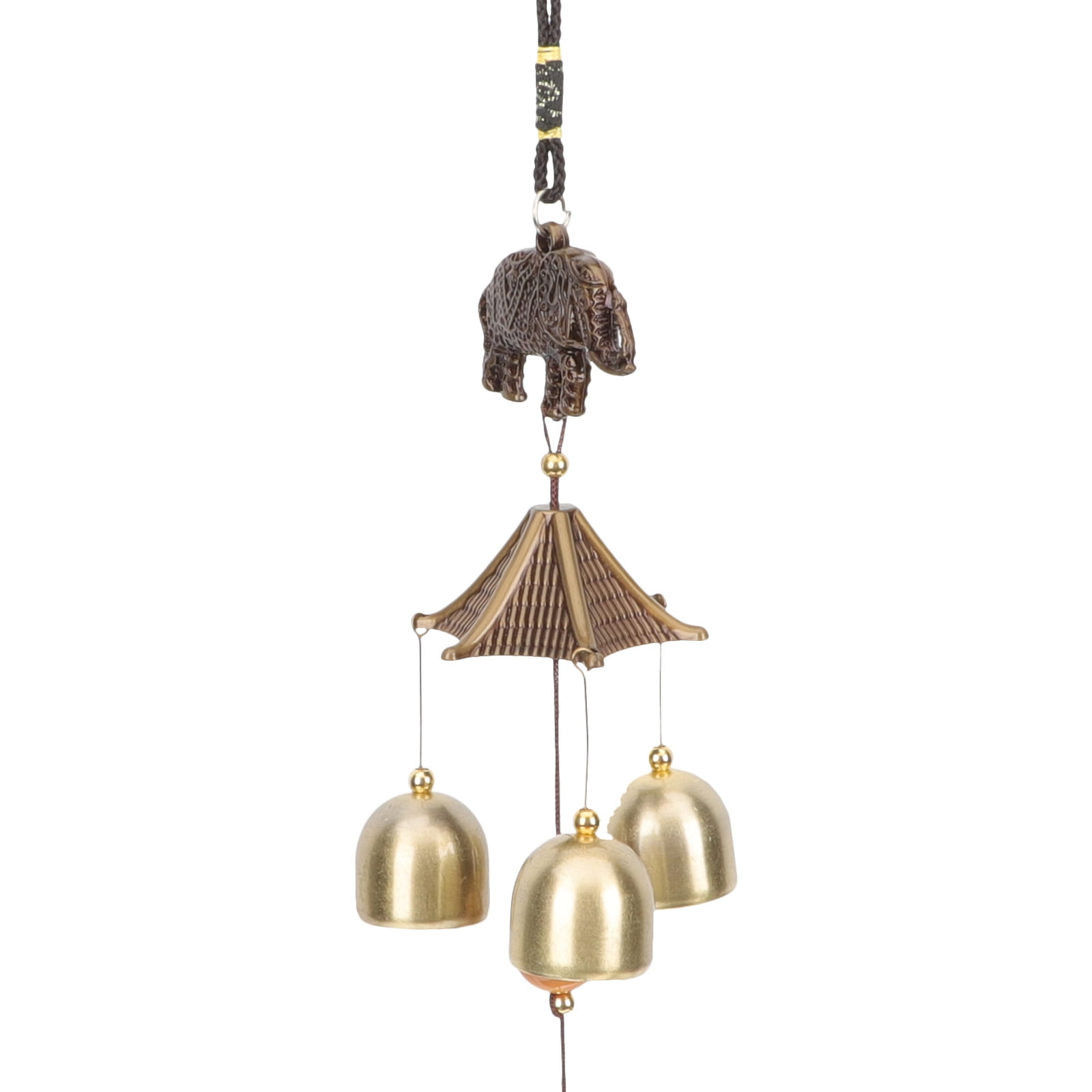 FRCOLOR Vintage Metal Door Bell for Home Decor Crafts Adds
