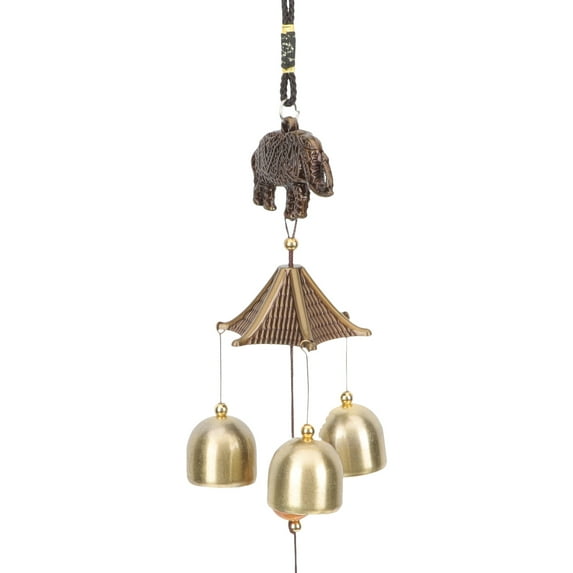 LABSERRON Wind Bell Vintage Style 1Set 16.7x3.1in
