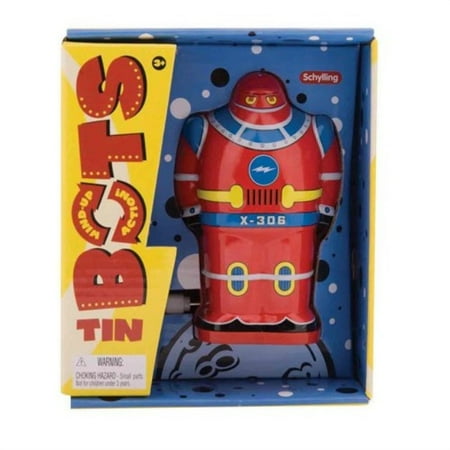 wind up tin robot - only one is included - available in red, blue or green