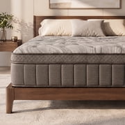 windosier 12 inch King Mattress, Cooling Gel Memory Foam Mattress in a Box, Medium-Firm, Individual Pocket Springs Hybrid Mattress, Pressure Relief & Motion Iso