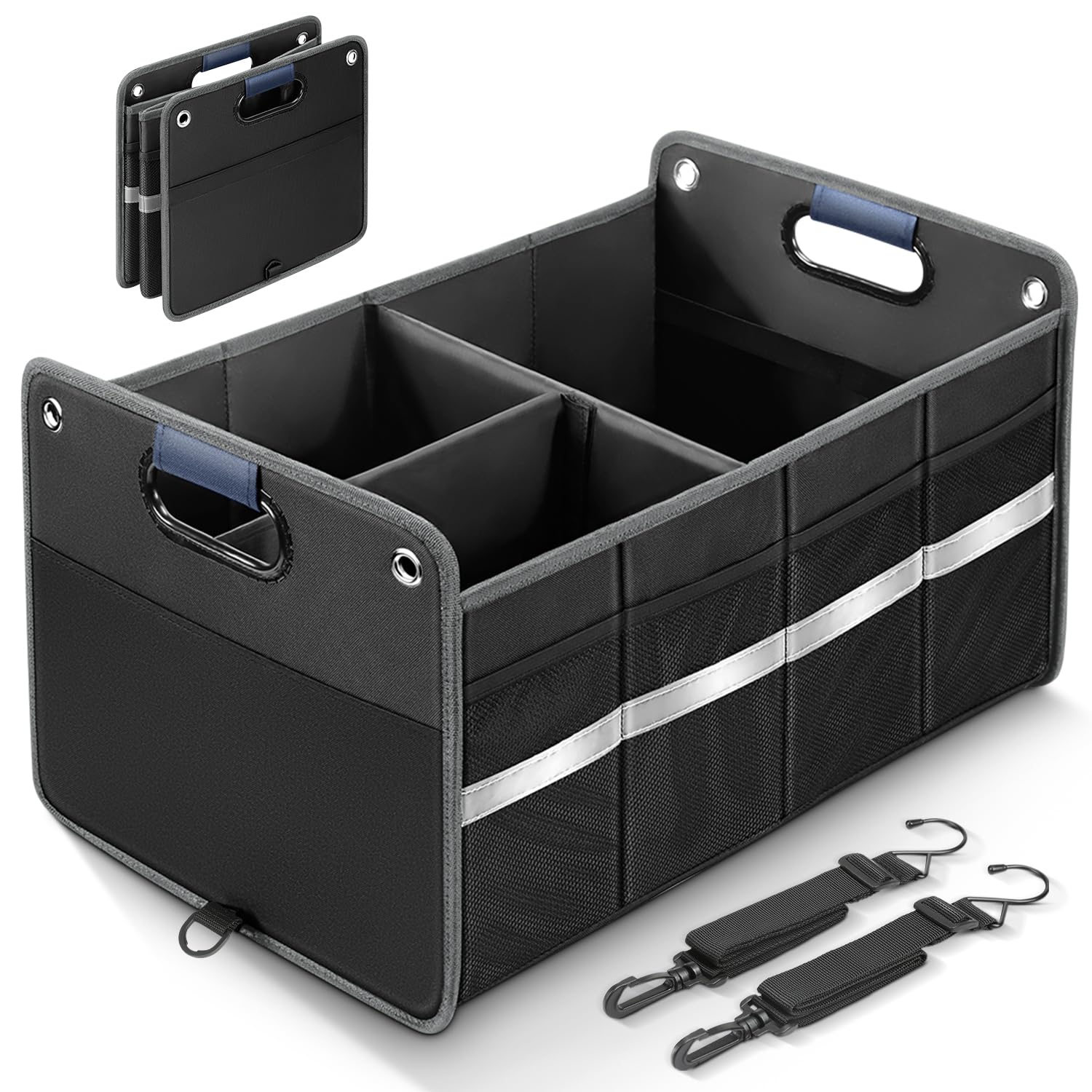 winhunt Car Trunk Organizer, 78L-Large Capacity Car Storage for Women ...