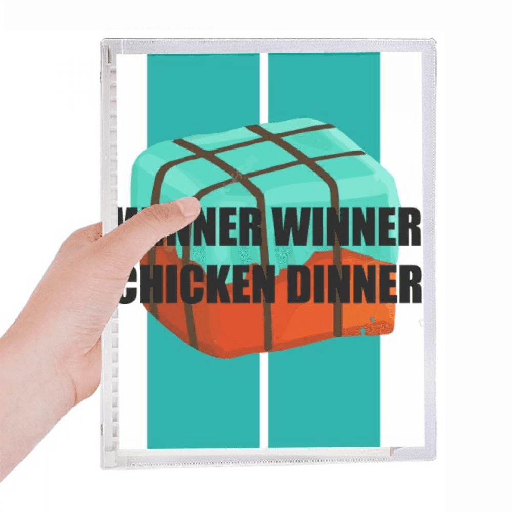 winner winner chicken winner notebook loose diary refillable journal statiry