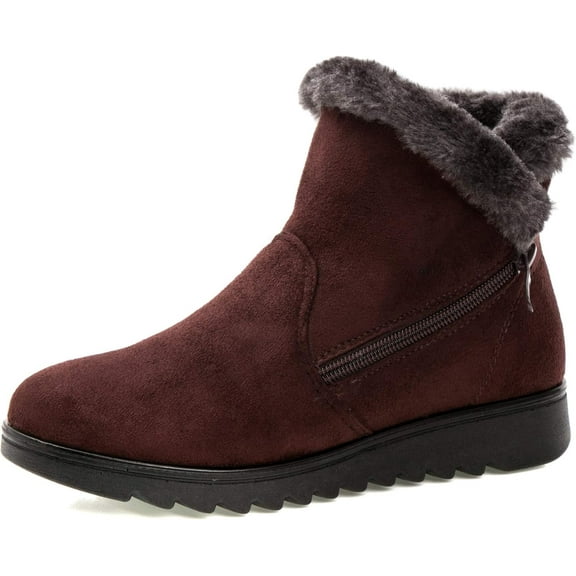 winter warm women's snow boots button cotton shoes