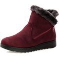 thumbnail image 1 of winter warm women's snow boots button cotton shoes, 1 of 8