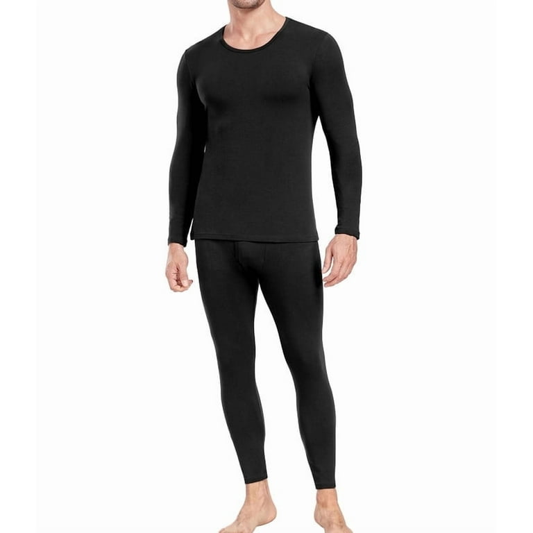 wirarpa Men's Thermal Underwear Set, Cotton Warm Long Johns Base